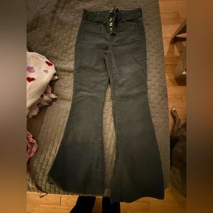 American Eagle Outfitters Stretch Blue Corduroy Pants